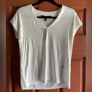 White House Black Market white power tee